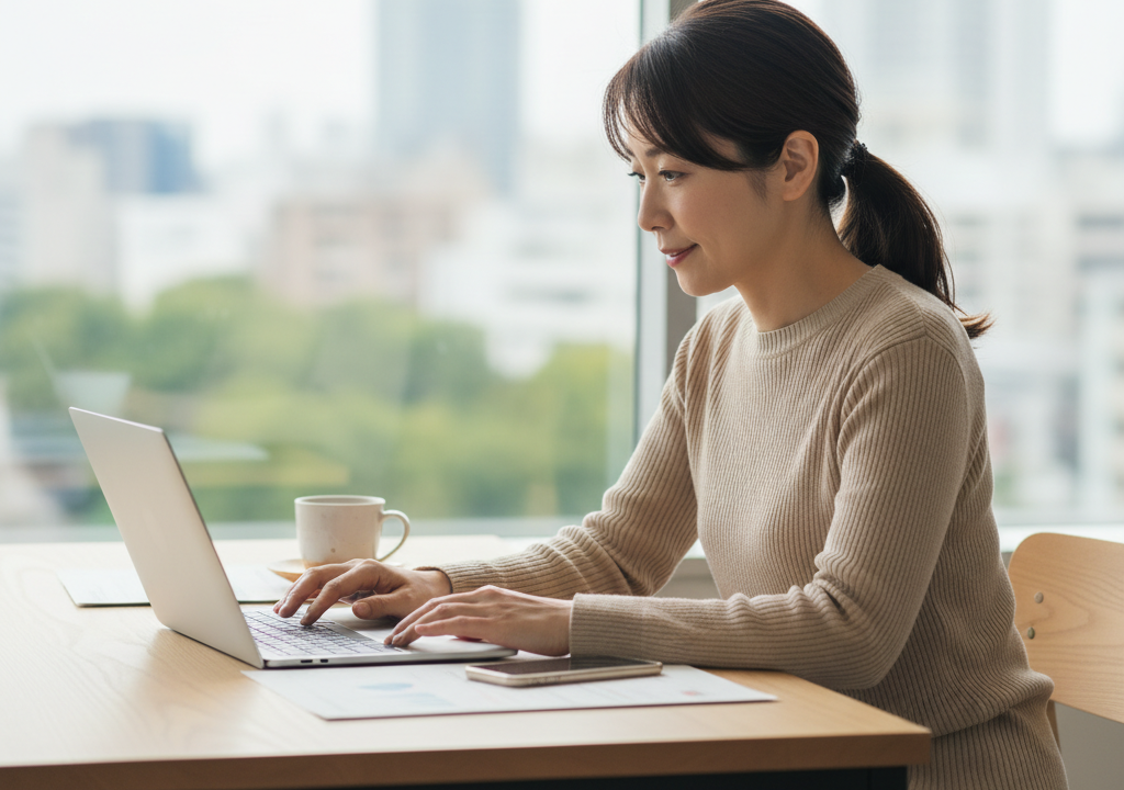 40代主婦のリアル経験！東京・大阪・名古屋で叶える時短PC仕事の始め方🏠🌷