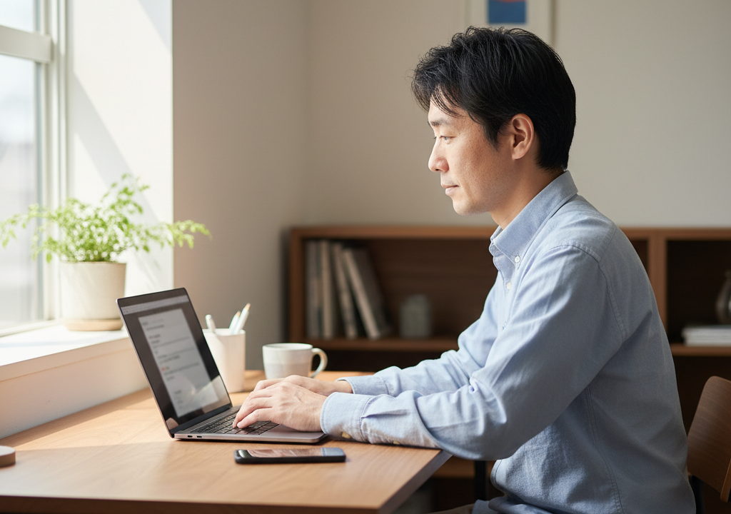 元銀行員の俺がね、久留米で在宅ワーク！時短PC仕事のあれこれ、ぶっちゃけ話だよ🌾
