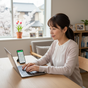 主婦のわたしが実感！完全在宅の仕事、地域でこんなに違うんだね🏠🌷