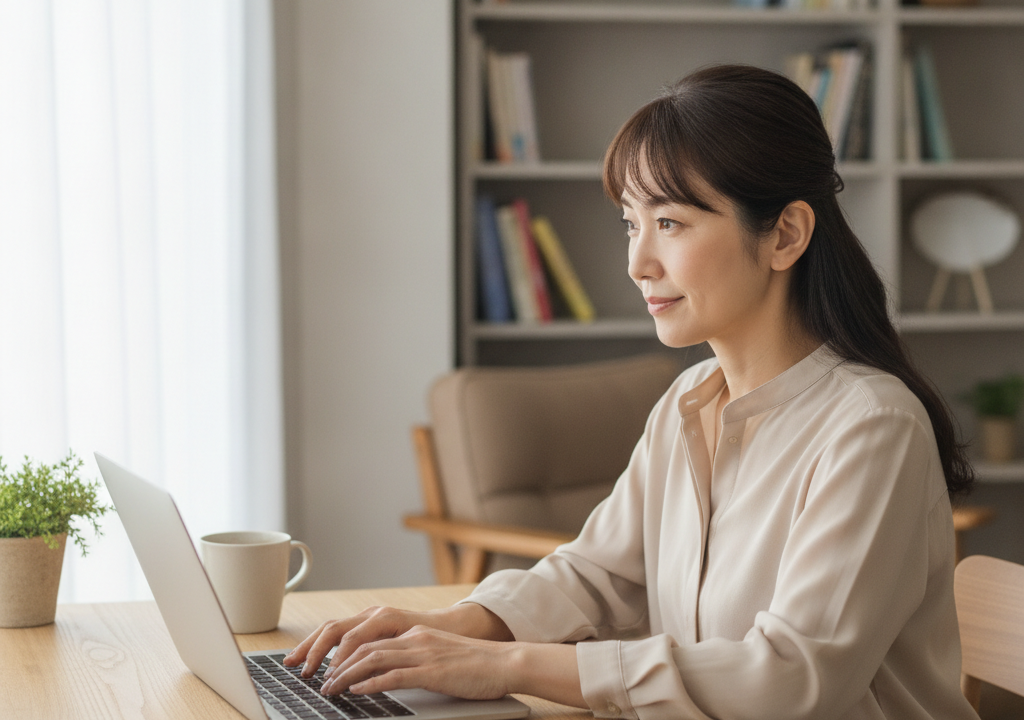 在宅PCワークで叶える、40代からのしなやかな働き方【元地元紙記者体験談】