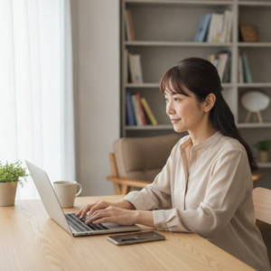 在宅PCワークで叶える、40代からのしなやかな働き方【元地元紙記者体験談】