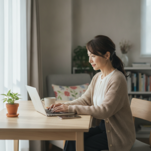 専業主婦歴15年のわたしが、在宅のお仕事で社会と繋がった話🏠🌷