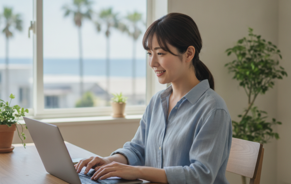 【湘南っ子が教える！地元大好きPCワークの始め方、こっそり教えちゃうね🌴🌊】