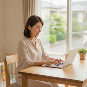 子育てと両立！主婦のための時短PCワーク、求人のコツとリアルな時給🌾